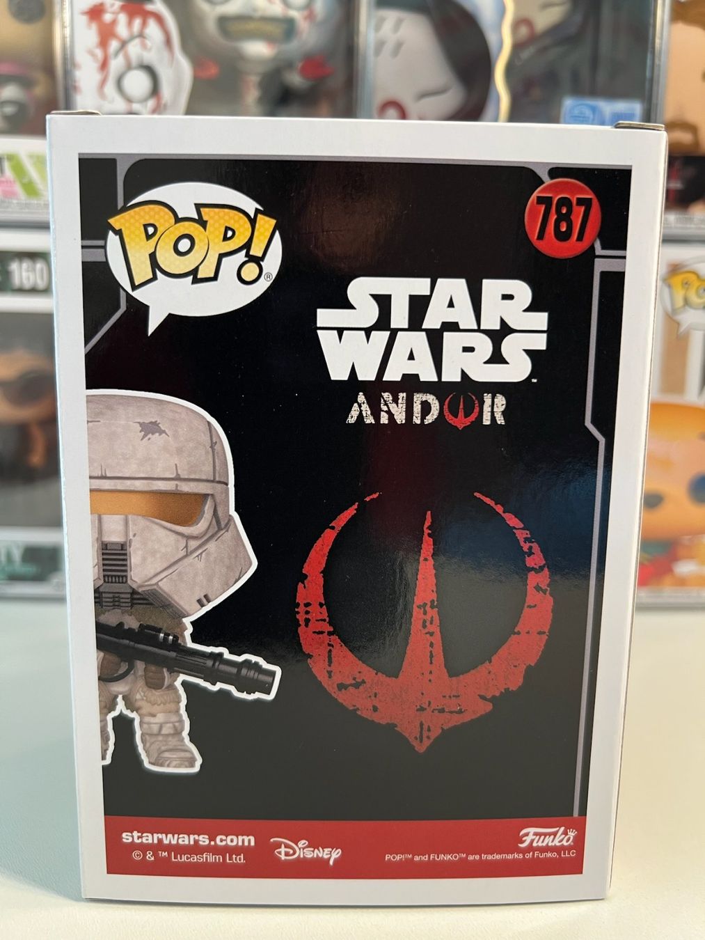 Funko Statuette: Funko POP! Star Wars Andor Imperial Range Trooper Limitée – Nuovo e nell'imballaggio originale da Le Mouret venduto da perfectbijou 2