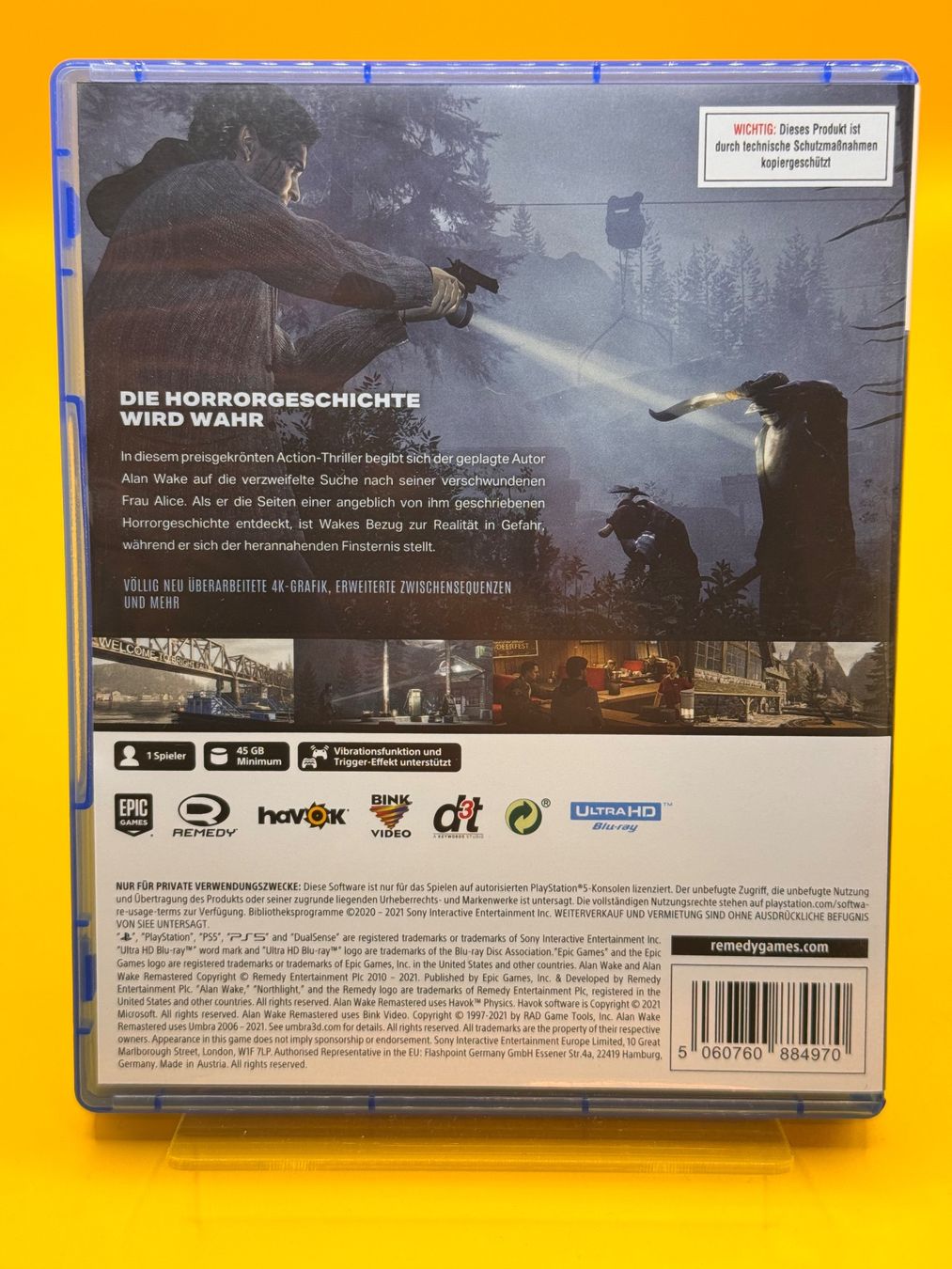 Sony Giochi: Alan Wake Remastered PS5 - Horror Game – Usato da Oberwil b. Zug venduto da silver2024 1