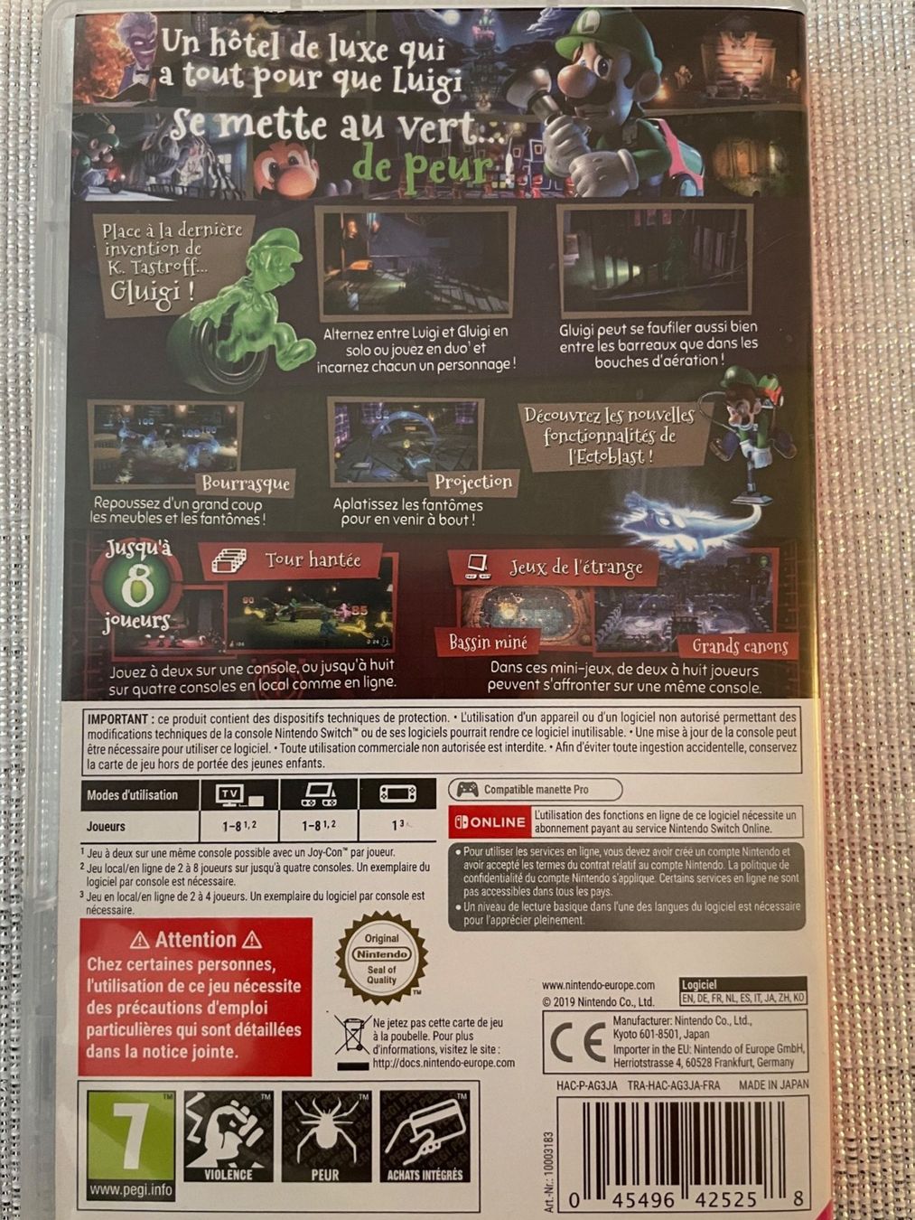 Nintendo Giochi: Jeu Nintendo Switch : Luigi's Mansion 3 – Nuovo (secondo la descrizione) da Préverenges venduto da groli_mur 1