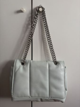 Sac Bershka bleu clair