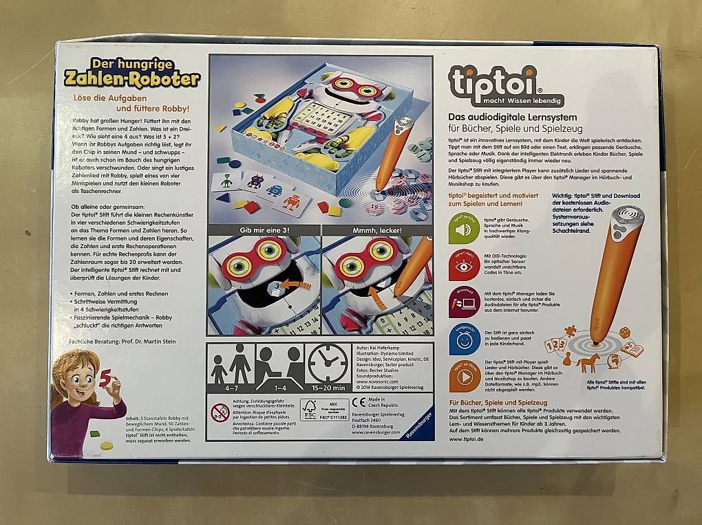 Giochi: Tiptoi Spiel 'Der hungrige Zahlen-Roboter' – Usato da Zürich venduto da Sina1899 1