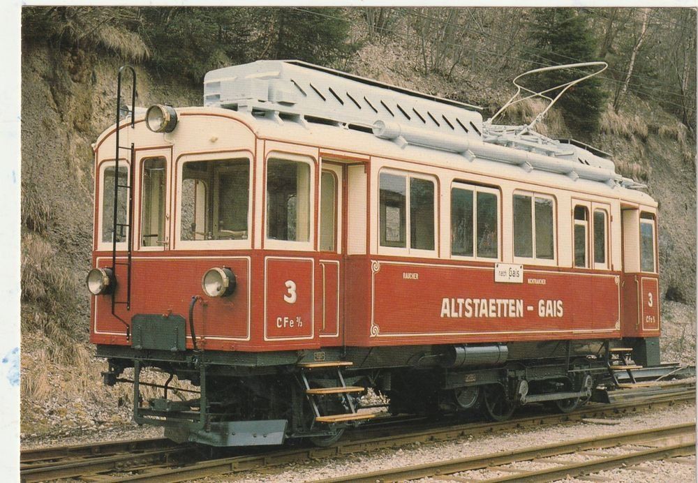 Ansichtskarten: Akstütten -  Gais Bahn – Gebraucht aus Lumbrein von made02