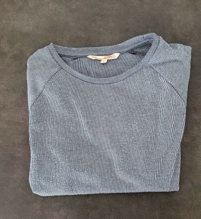 Tom Tailor T-Shirt, Grösse S, blau weiss gestreift
