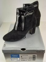 GABOR elegante Stiefeletten schwarz Gr. 38
