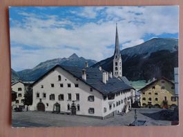 Zuoz, Dorfplatz - Oberengadin - Rare!