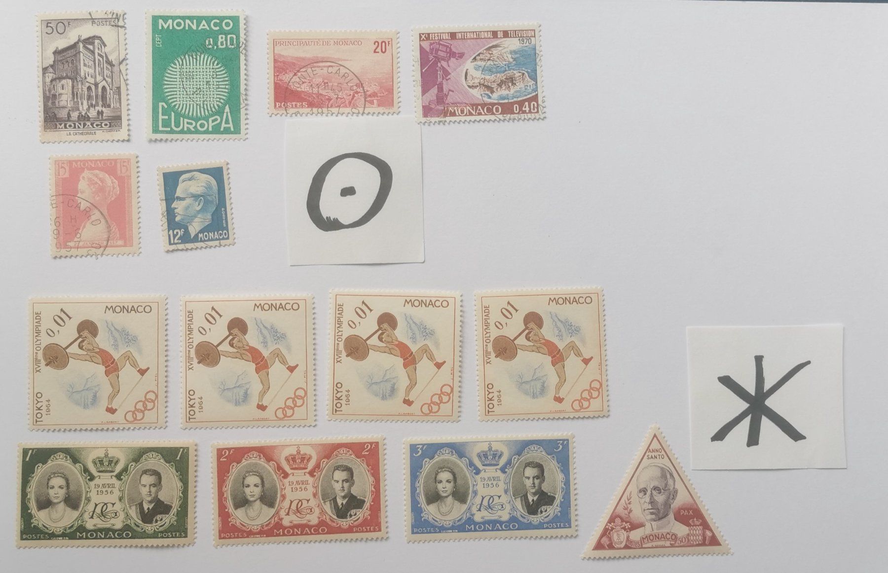Alle Briefmarken: Monaco – Gebraucht aus Aadorf von Chnorli-Furz