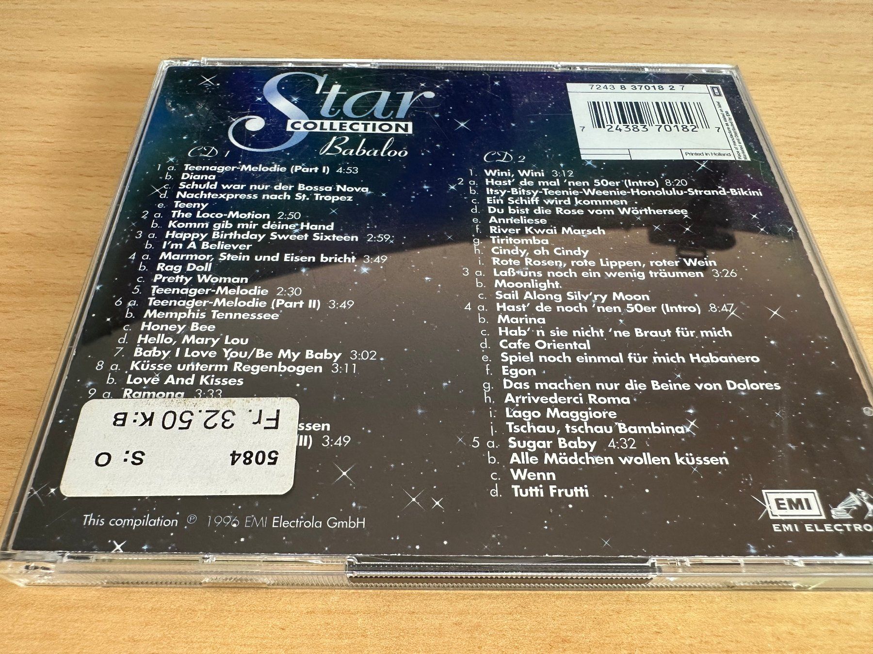 CD: Babaloo – Star Collection - 2 CD – Usato da Rikon im Tösstal venduto da Alpenmutz 1
