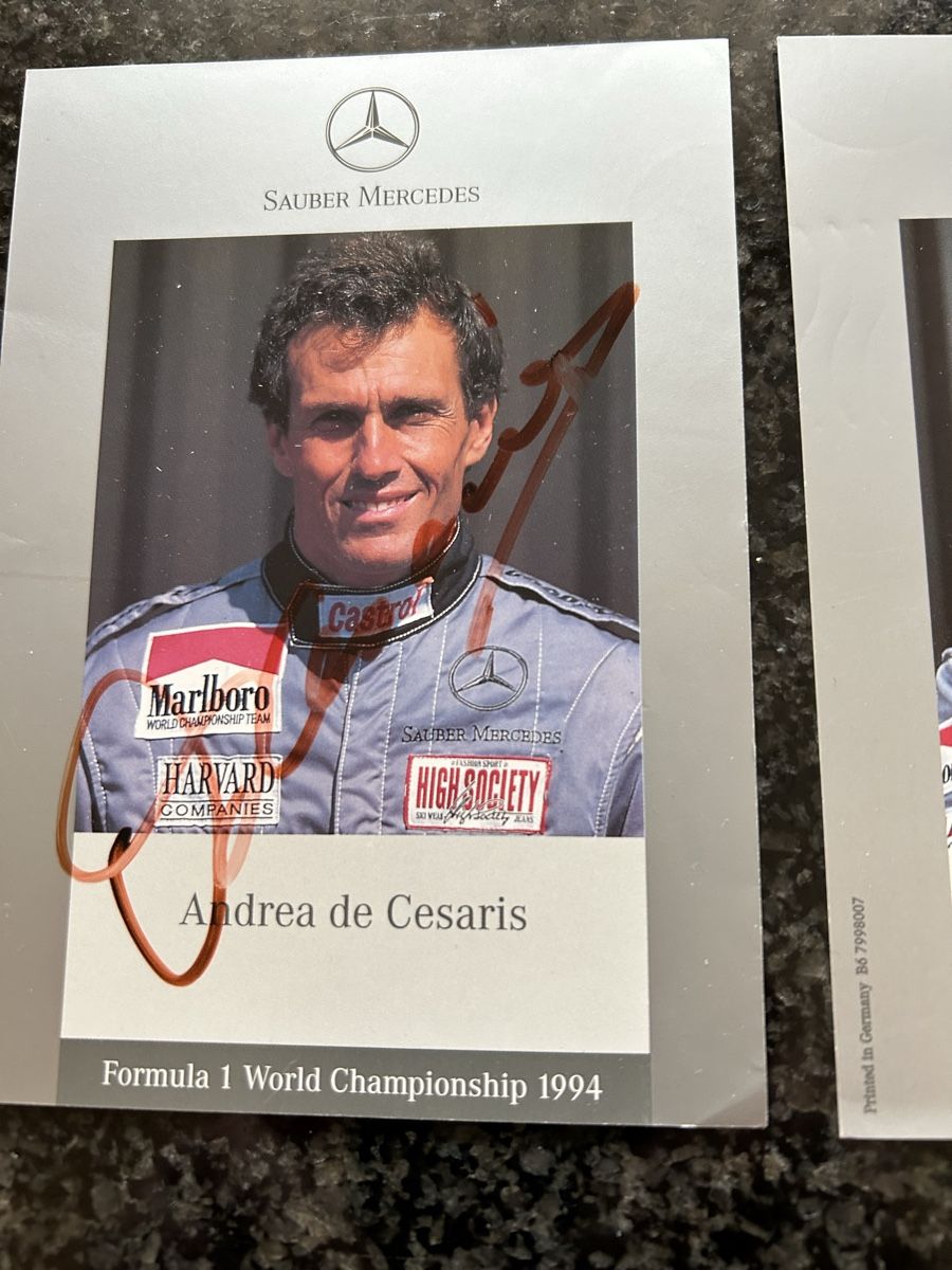 Autografi: Seltene Sauber F 1 Autogramme – Usato da Allschwil venduto da Haffelow 1