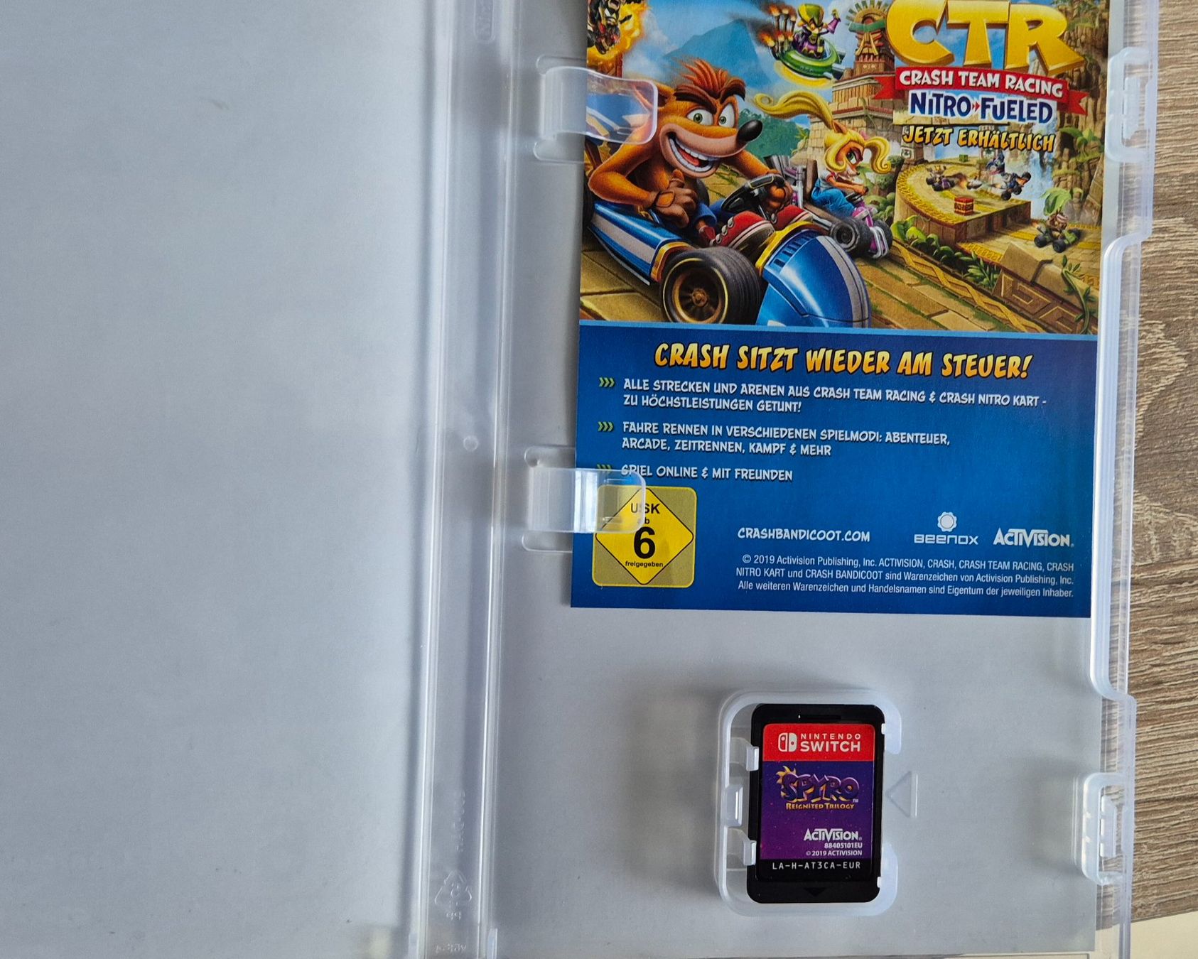 Spiele: SPYRO REIGNTED TRILOGY OVP Swtich – Gebraucht aus Winterthur von Daniele98 2