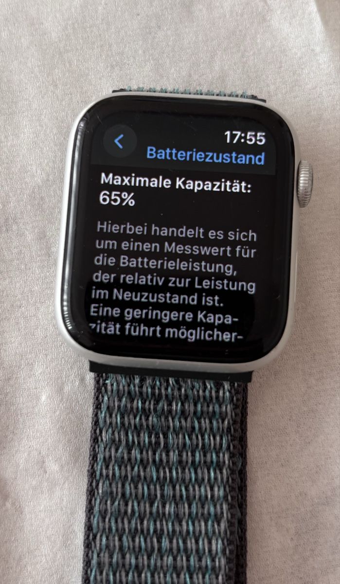Apple Smartwatch: Apple Watch series 4 Silber gebraucht – Gebraucht aus Winterthur von Did-1975 5