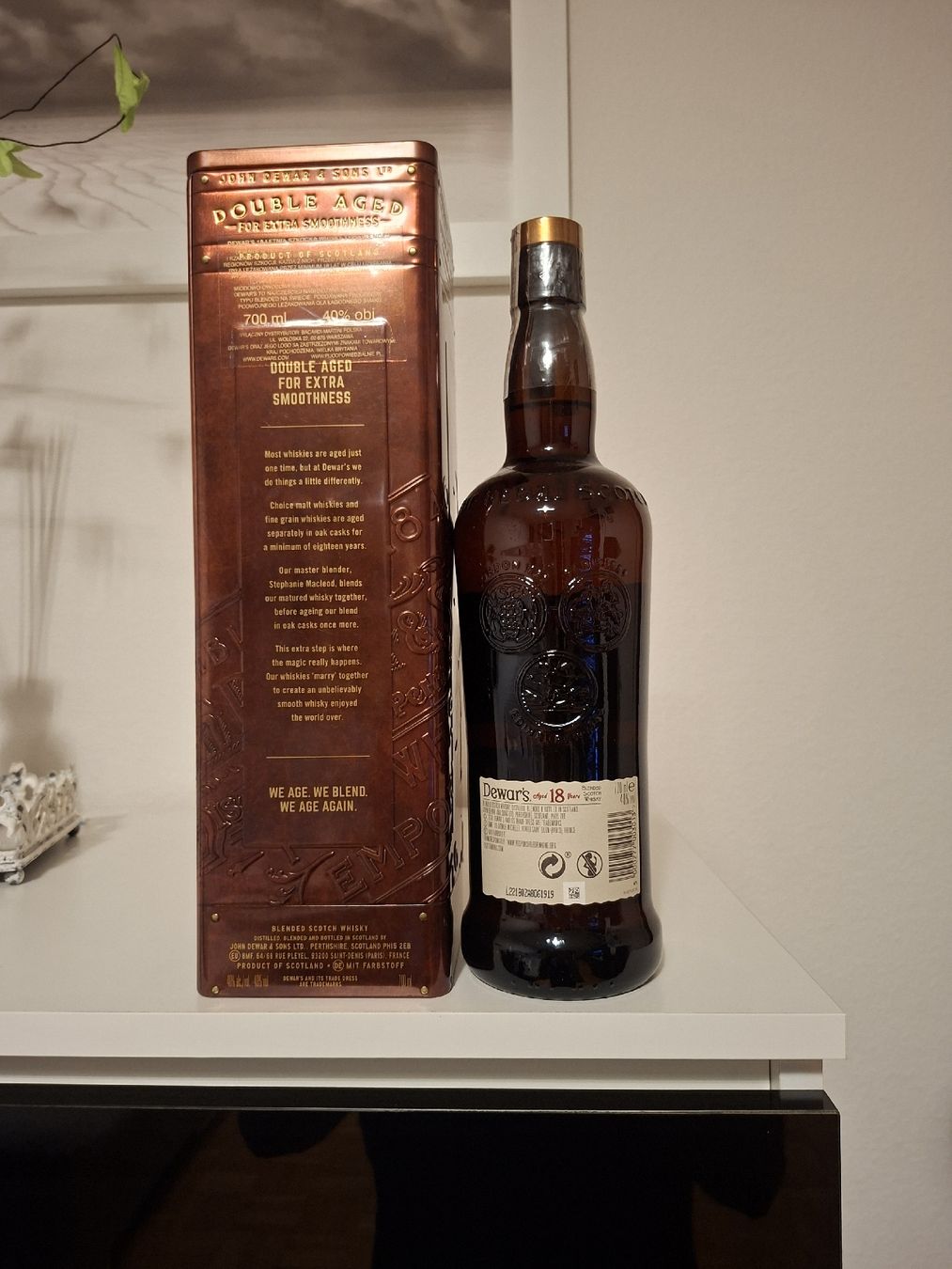 Spirituosen: Dewar's 18 Years Blended Scotch Whisky 700ml – Gebraucht aus Kriens von Arthur73 1