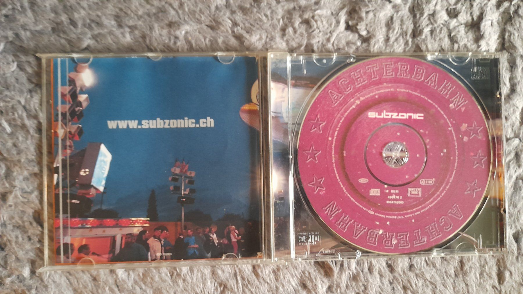CD: SUBZONIC      ACHTERBAHN     CD – Usato da Wetzikon ZH venduto da Ramones01 2