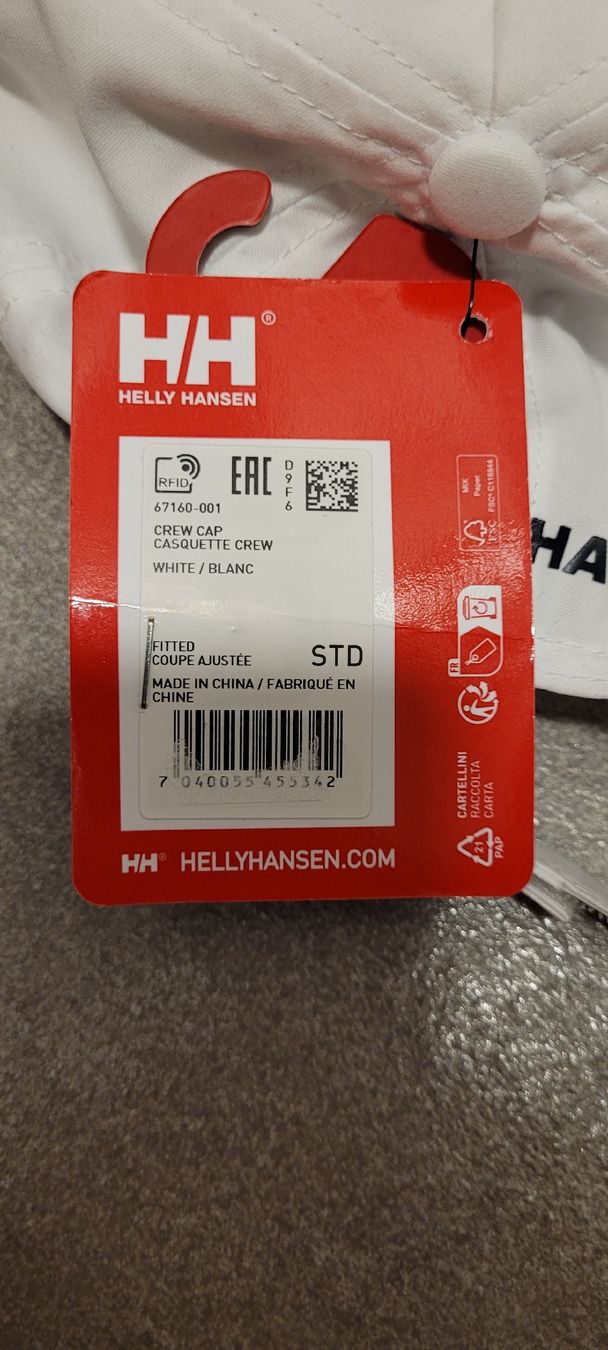 Helly Hansen Copricapi, berretti & cappellini: Helly Hansen Crew Cap, Weiss, Neu mit Etikett. – Nuovo (secondo la descrizione) da Ellikon an der Thur venduto da Fabian-72 2