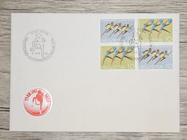 CL22 Enveloppe + Timbre Suisse 1980