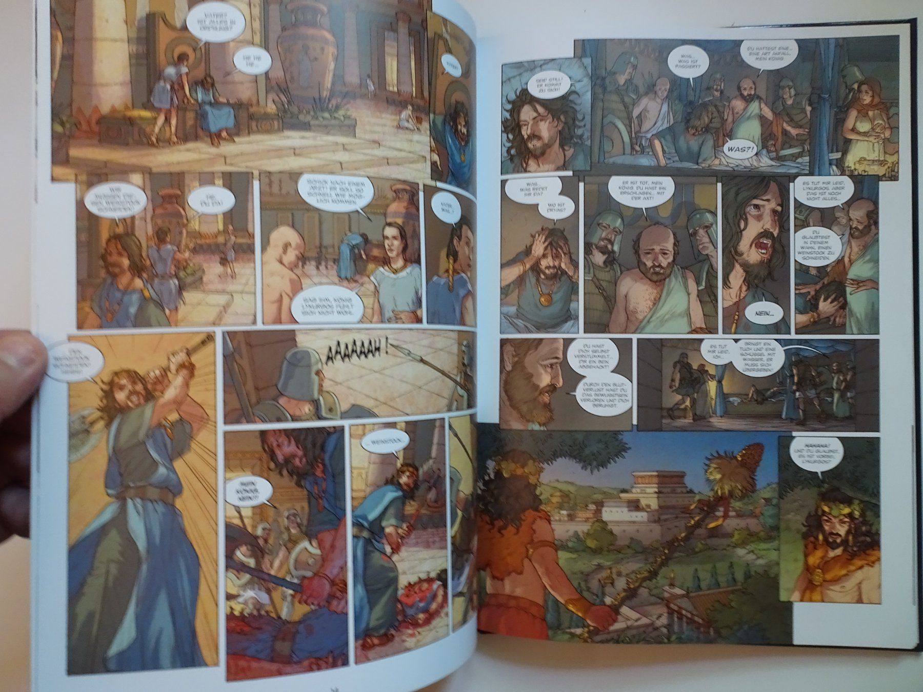 Fumetti: Comic Mythen der Antike Dionysos Splitter neuwertig – Usato da Schönenwerd venduto da schnitzunddrunter 4