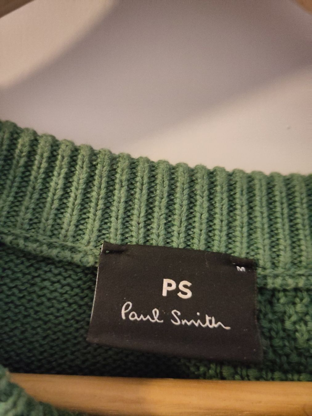 Paul Smith Maglioni & Felpe: Paul Smith Green Cotton "Sea Floral Sweater" – Nuovo (secondo la descrizione) da BERN venduto da rapinesquina 1