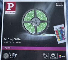 Paulmann LED Streifen Set 5m 505lm RGB dimmbar neu