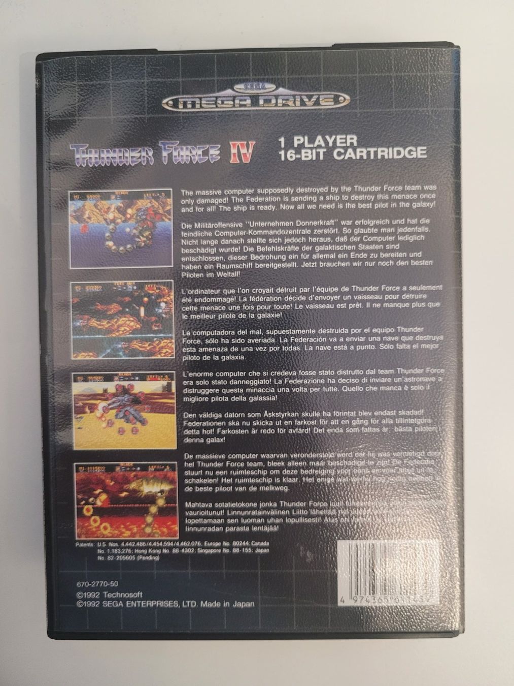 Giochi: Thunder Force IV / 4 (Mega Drive) – Usato da Uezwil venduto da -Retrogames- 1