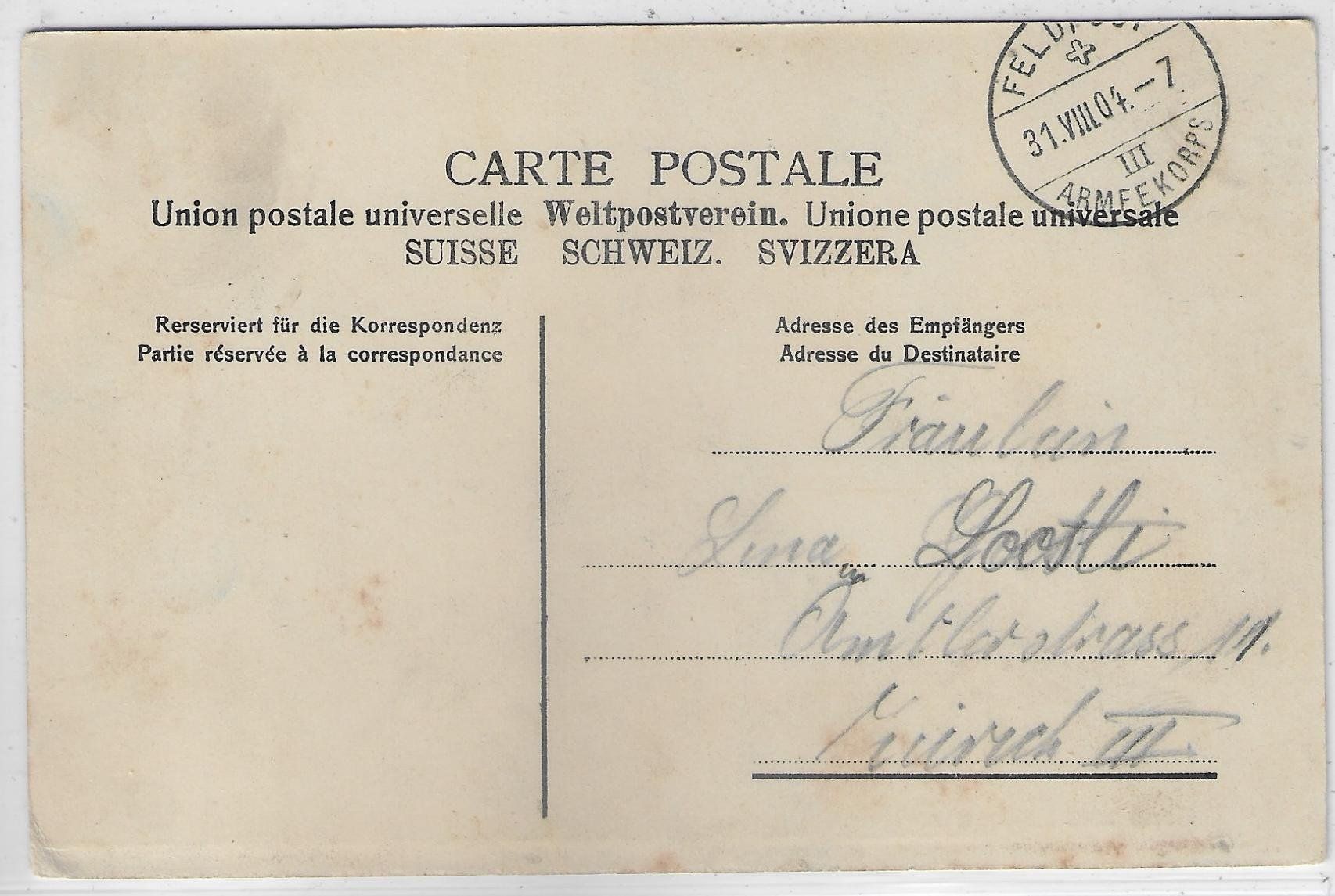 Cartoline postali: Gruss aus Ellikon a. Thur - Oberdorf – Usato da Ettingen venduto da Kartenplanet 1