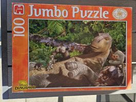 Jumbo Puzzle, 100 Teile, Disney Dinosaurier