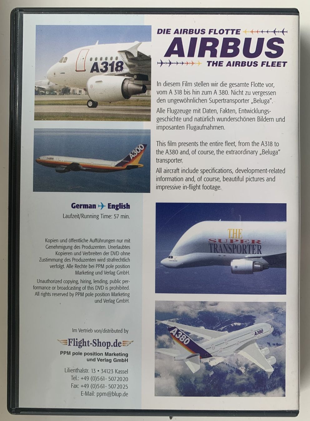 Tutti i DVDs: DVD - Die Airbus Flotte – Usato da Volketswil venduto da zwitsch33 1