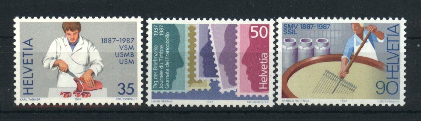 Tutti i francobolli: 1987, Sonderpostmarken II ** – Usato da Willisau venduto da Vollstempel