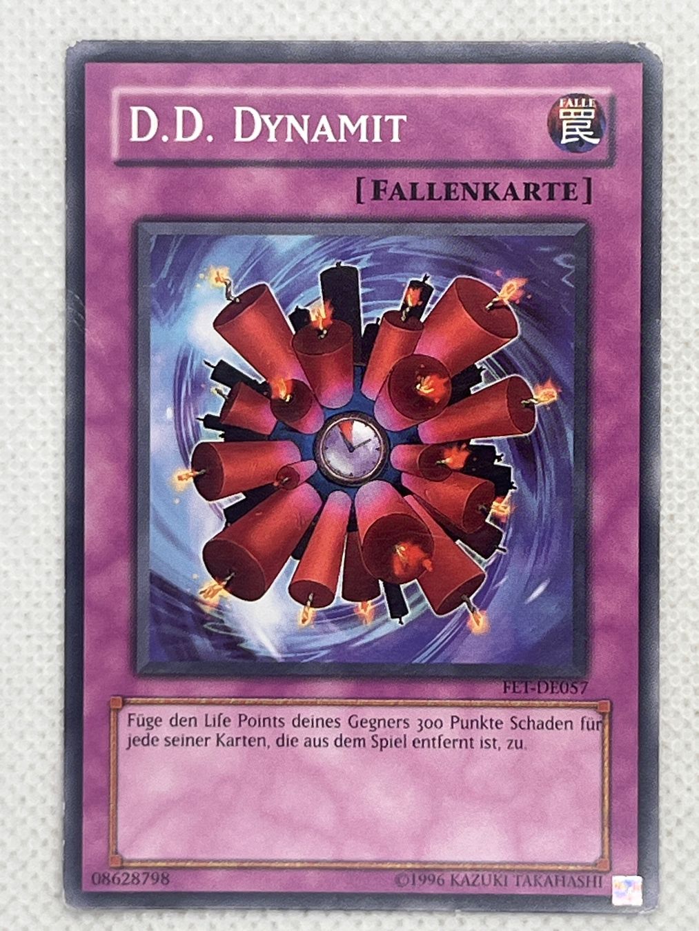 Yugioh Sammelbilder & Trading cards: Yu-Gi-Oh Karte D.D. Dynamit Fallenkarte – Gebraucht aus Hinterkappelen von Kim1992