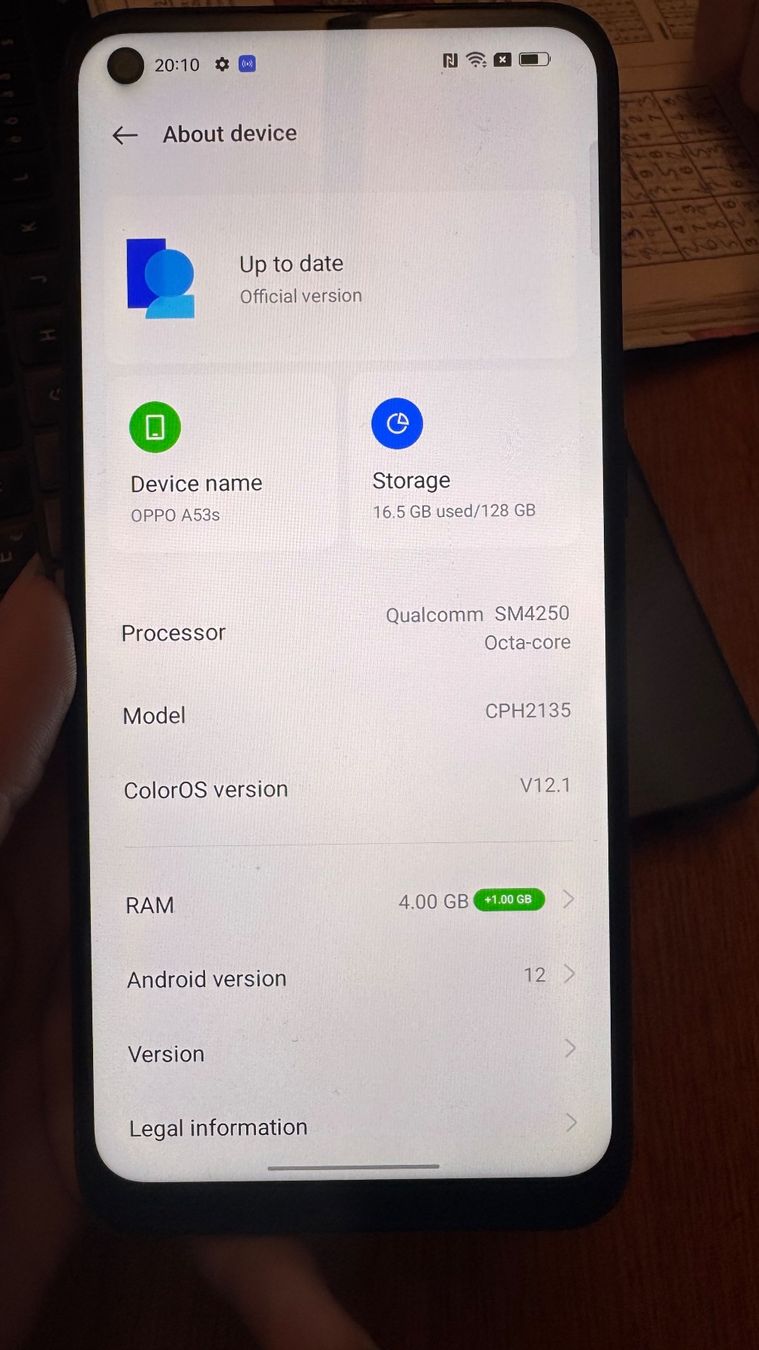 Oppo Handys / Smartphones: Oppo A53s – Gebraucht aus Wilen b. Wil von yes2598 6