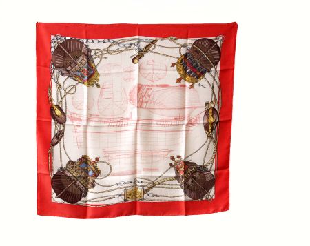 Mantero - Seidentuch Foulard - Nautik / Maritim / Segeln
