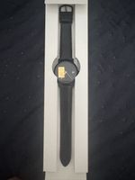 Armbanduhr Credit Suisse Gold mit Automatikwerk schwarzes Le
