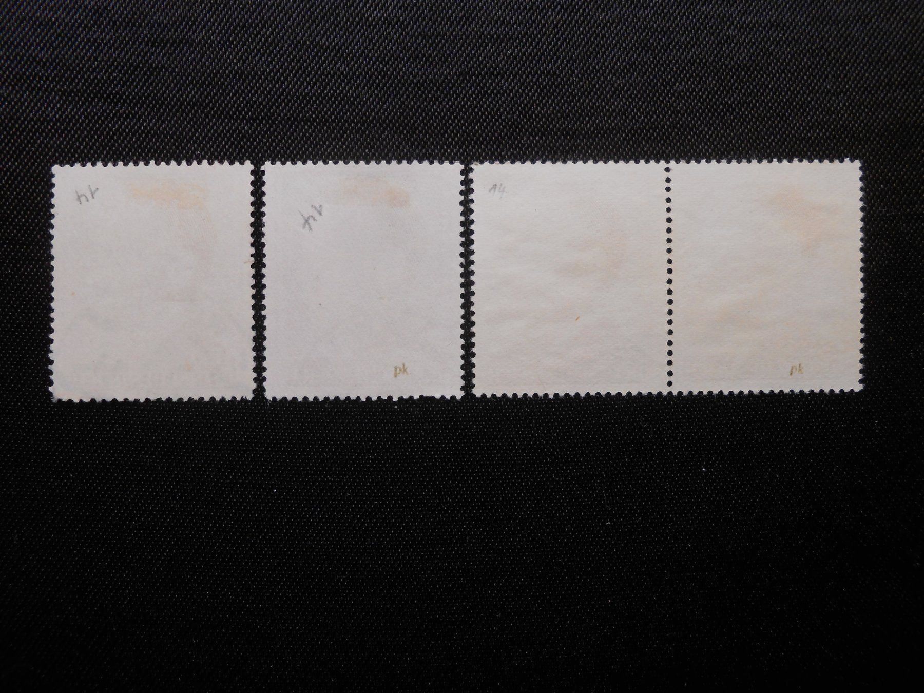Tutti i francobolli: DR   Mi 799B-801B   1944 - Lot 326 – Usato da Hallwil venduto da pkaiser44 2