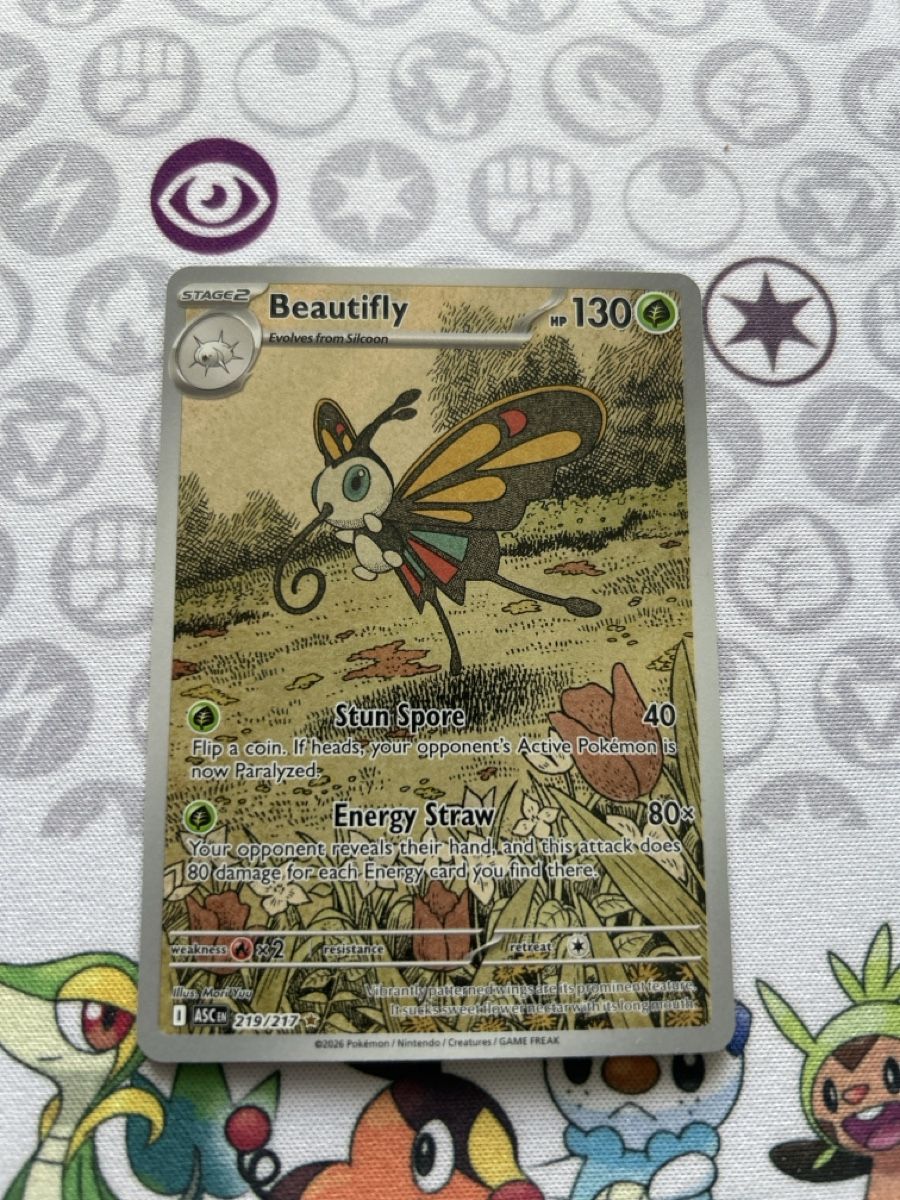 Pokémon Carte collezionabili: Beautifly 219/217 – Nuovo (secondo la descrizione) da Zürich venduto da AinzCHF