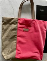 Navyboot Shopper Tasche pink beige Handtasche Leder