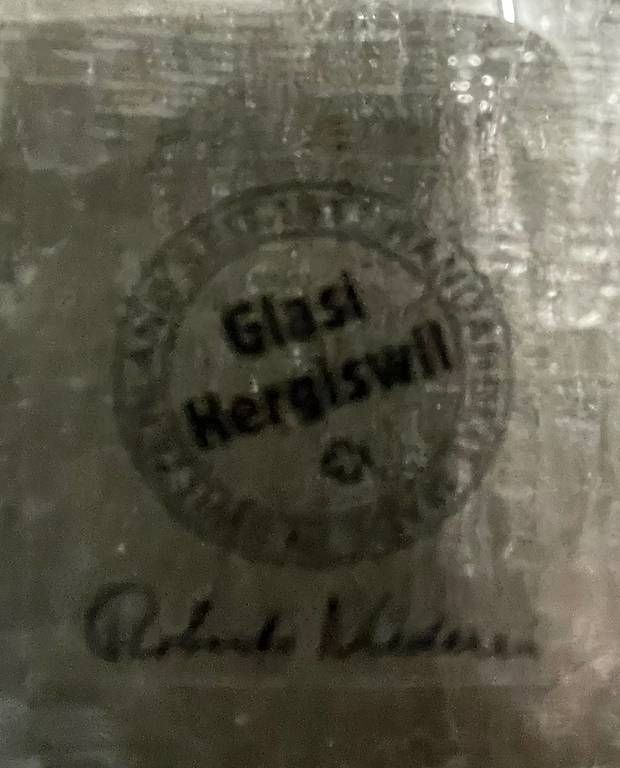 Glasi Hergiswil Bicchieri: Schale Mare Glasi Hergiswil – Nuovo (secondo la descrizione) da Wauwil venduto da MirjamA 1