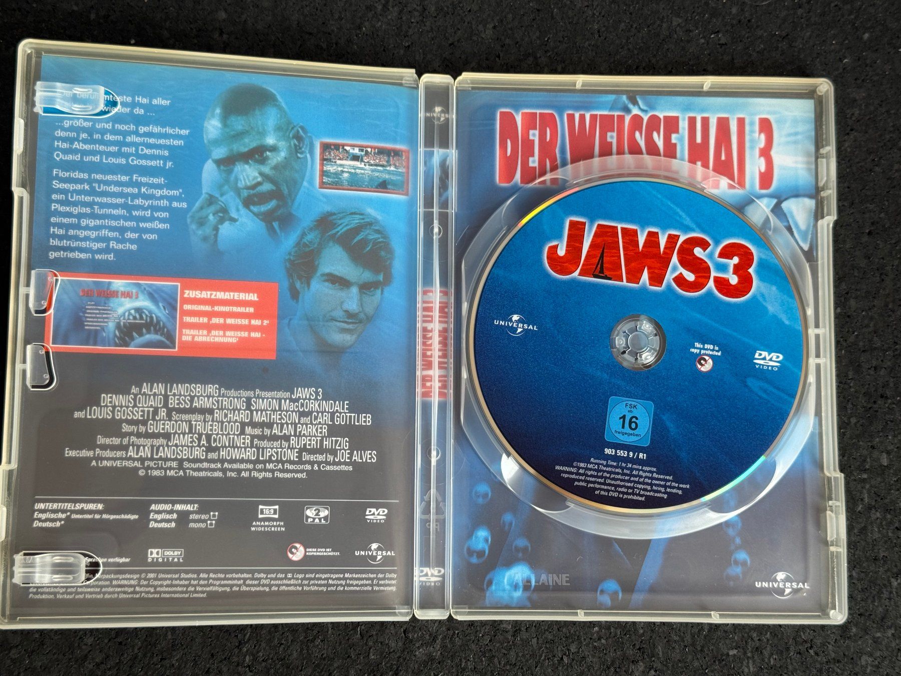 Alle DVDs: Der weisse Hai 3 DVD DE/EN – Gebraucht aus Fribourg von tschjoly 4