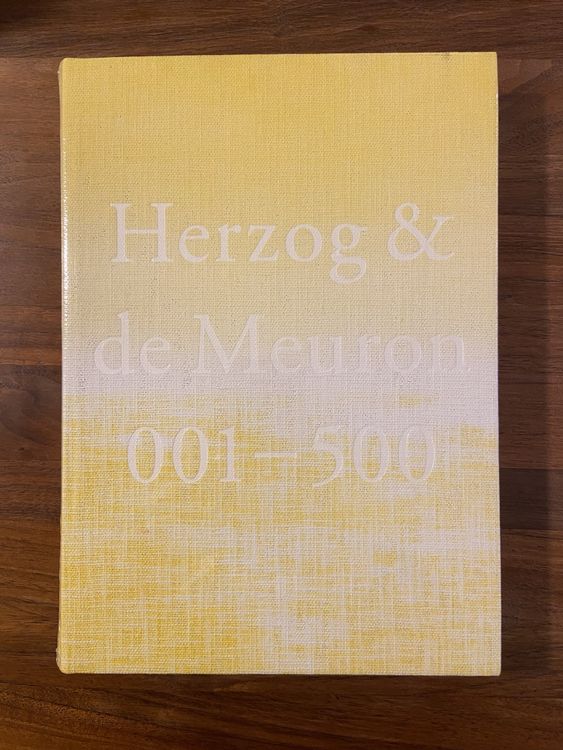Bücher: Herzog & de Meuron 001-500, Architekturbuch – Neu und originalverpackt aus Wädenswil von xxlchlinelxx
