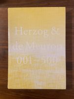 Herzog & de Meuron 001-500, Architekturbuch