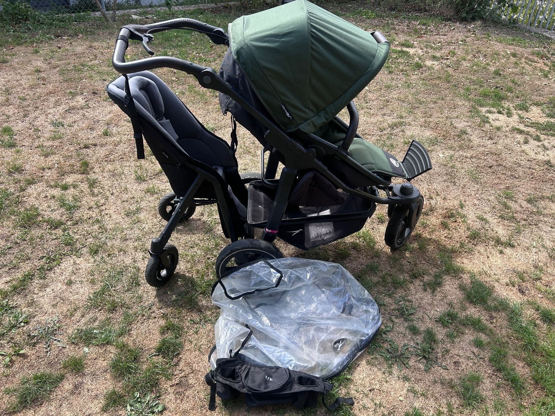 TFK Kinderwagen: Tfk Kinderwagen mit shuttle – Gebraucht aus Hettlingen von Lalula11 3
