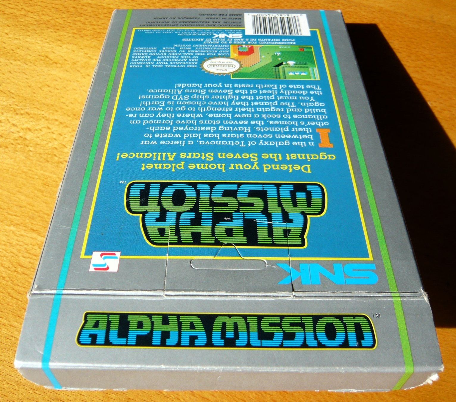 Nintendo Giochi: NES : Alpha Mission, CIB, Excellent état ! – Usato da Onex venduto da Jaguar1986 4