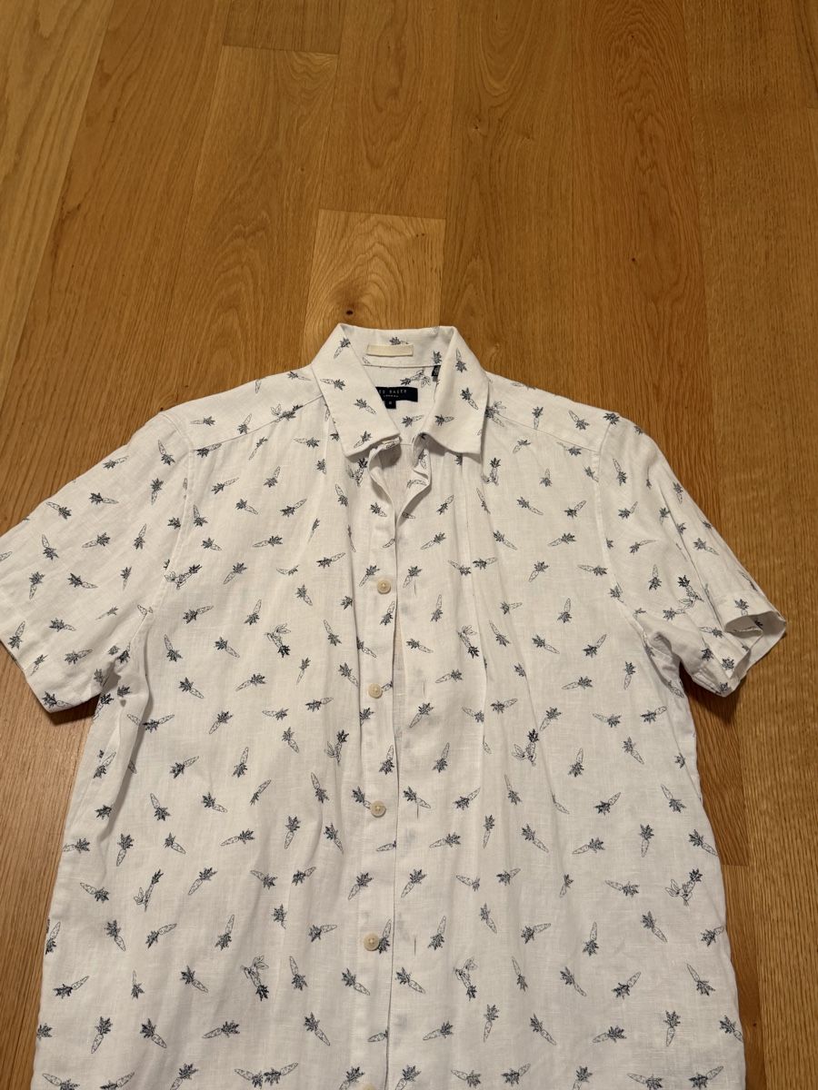 Camicie: Ted Baker shirt 100% linen – Usato da Zürich venduto da reg_vvr6