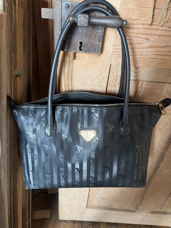 Maison Mollerus Handtasche schwarz Defekt am Henkel