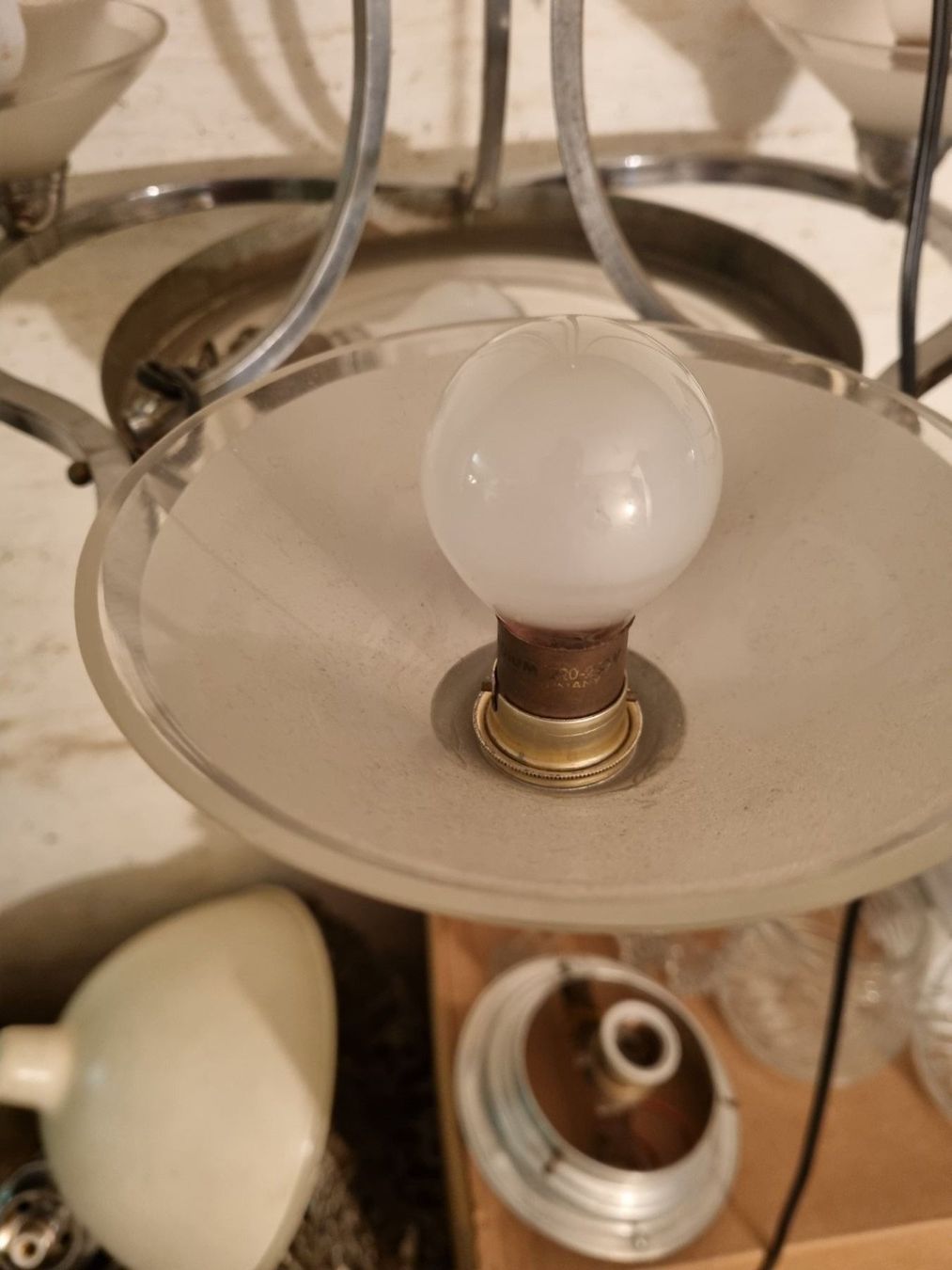 Lampadari & plafoniere: Lampe Art Déco  Antik von 1900 – Usato da Basel venduto da Jcva 5