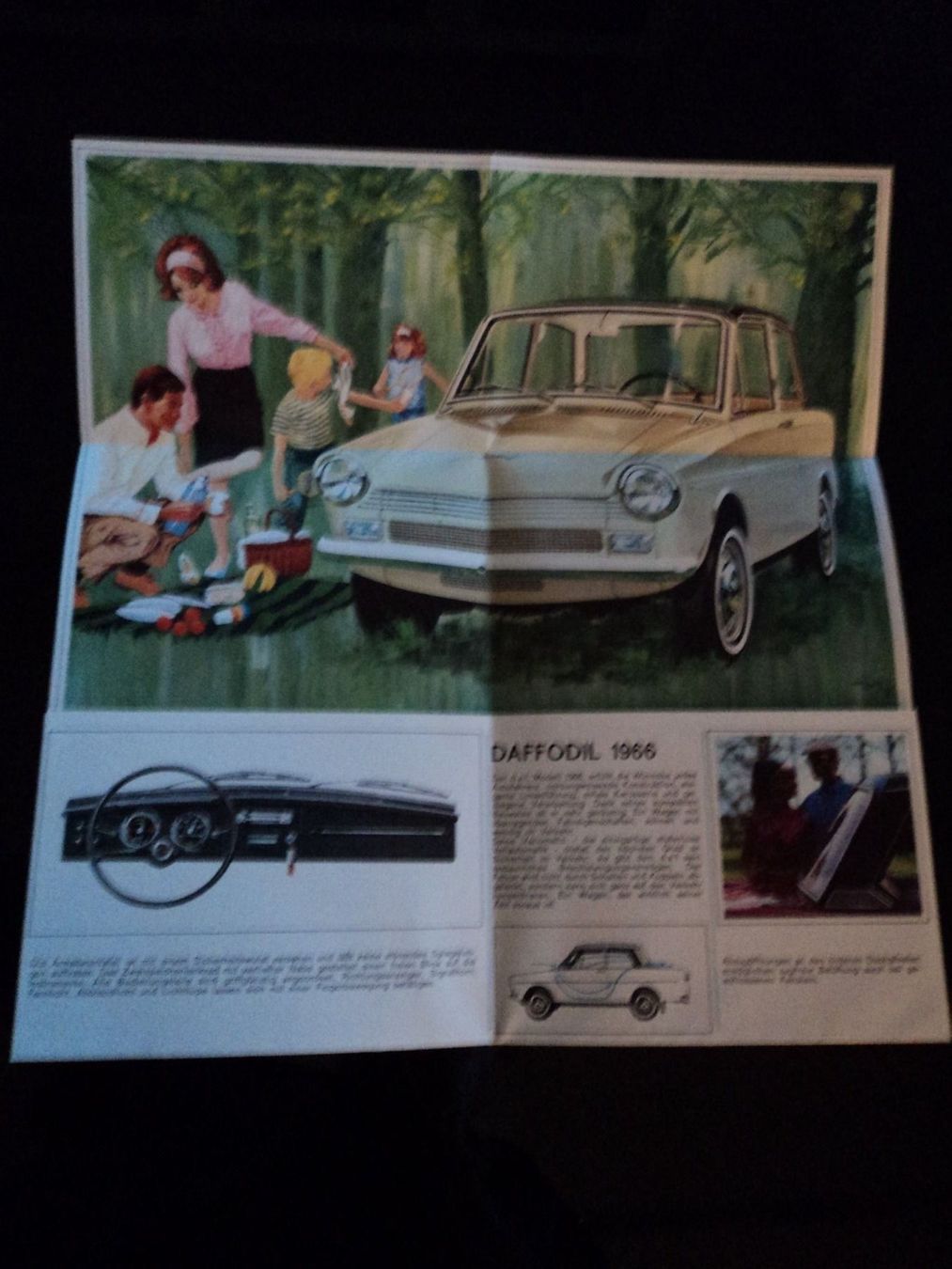 Daf Documenti: Prospekt DAF Daffodil 1966 – Usato da Schwarzenburg venduto da modelCARama 3
