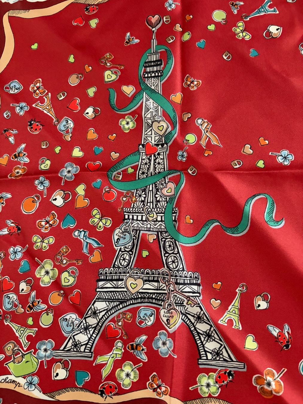 Longchamp Foulards, Tücher & Schals: Halstuch Longchamp "Tour enchantée" – Neu (gemäss Beschreibung) aus Adliswil von Pipatch 1