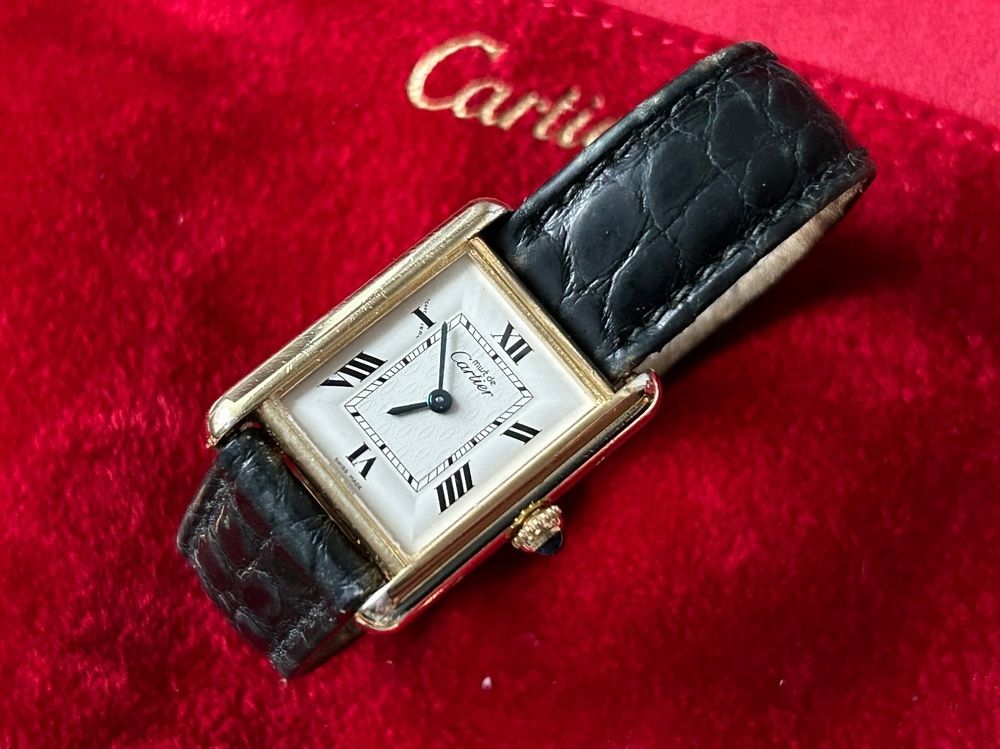 Montre Performer Tank - Plaqué Or - Quartz - Femme - Occasion