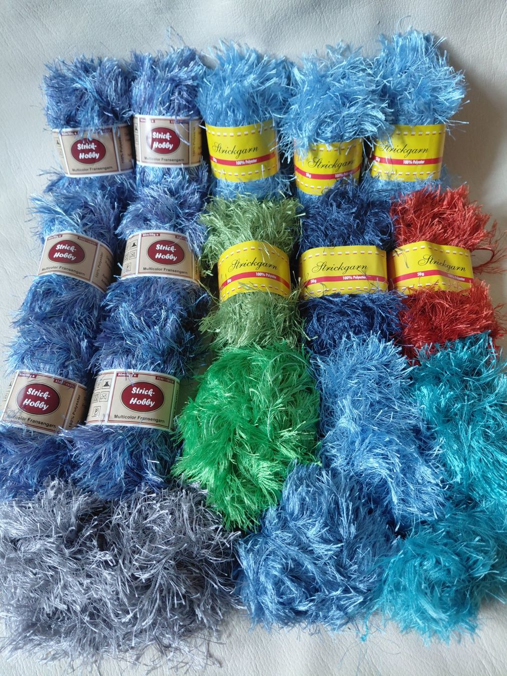 Cordicelle & Fili: FRANSEN STRICKGARN MULTICOLOR 800 GRAMM – Usato da Bern venduto da wau68