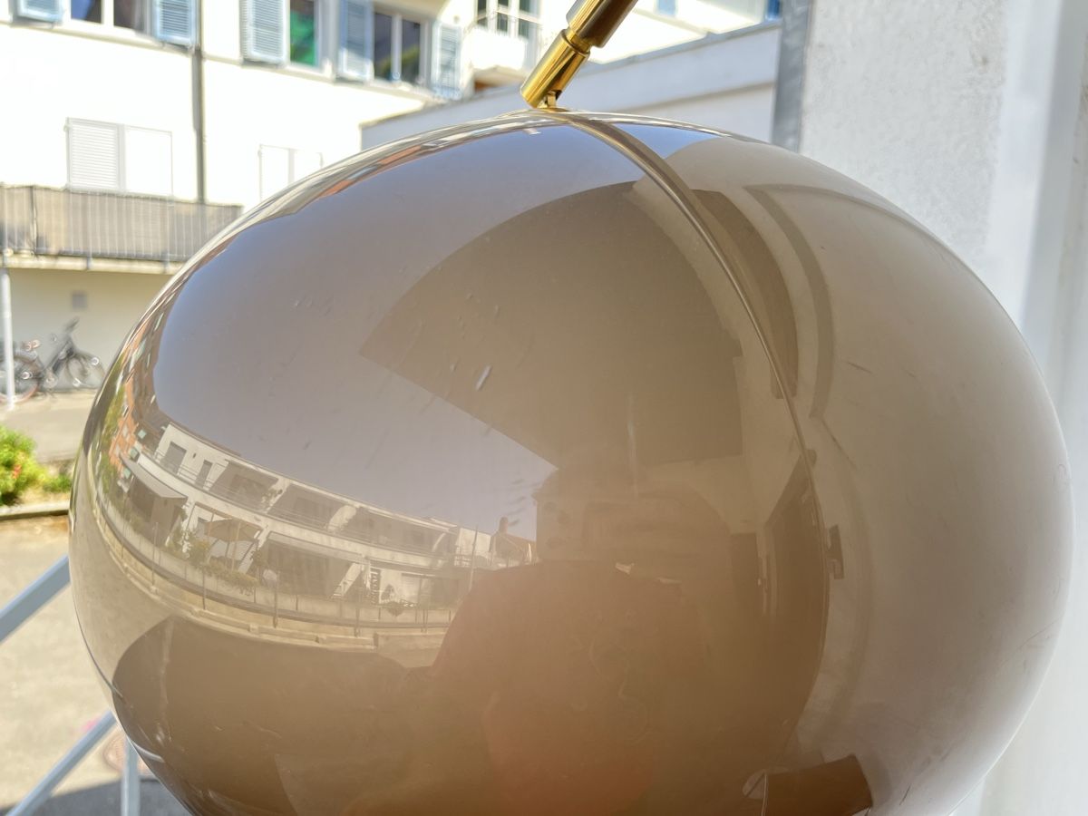 Lampen: Mid Century Space Age Bogenlampe Marmor  – Gebraucht aus Bern von fotolog111 1