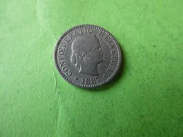 Schweiz 1887, 5 Rappen