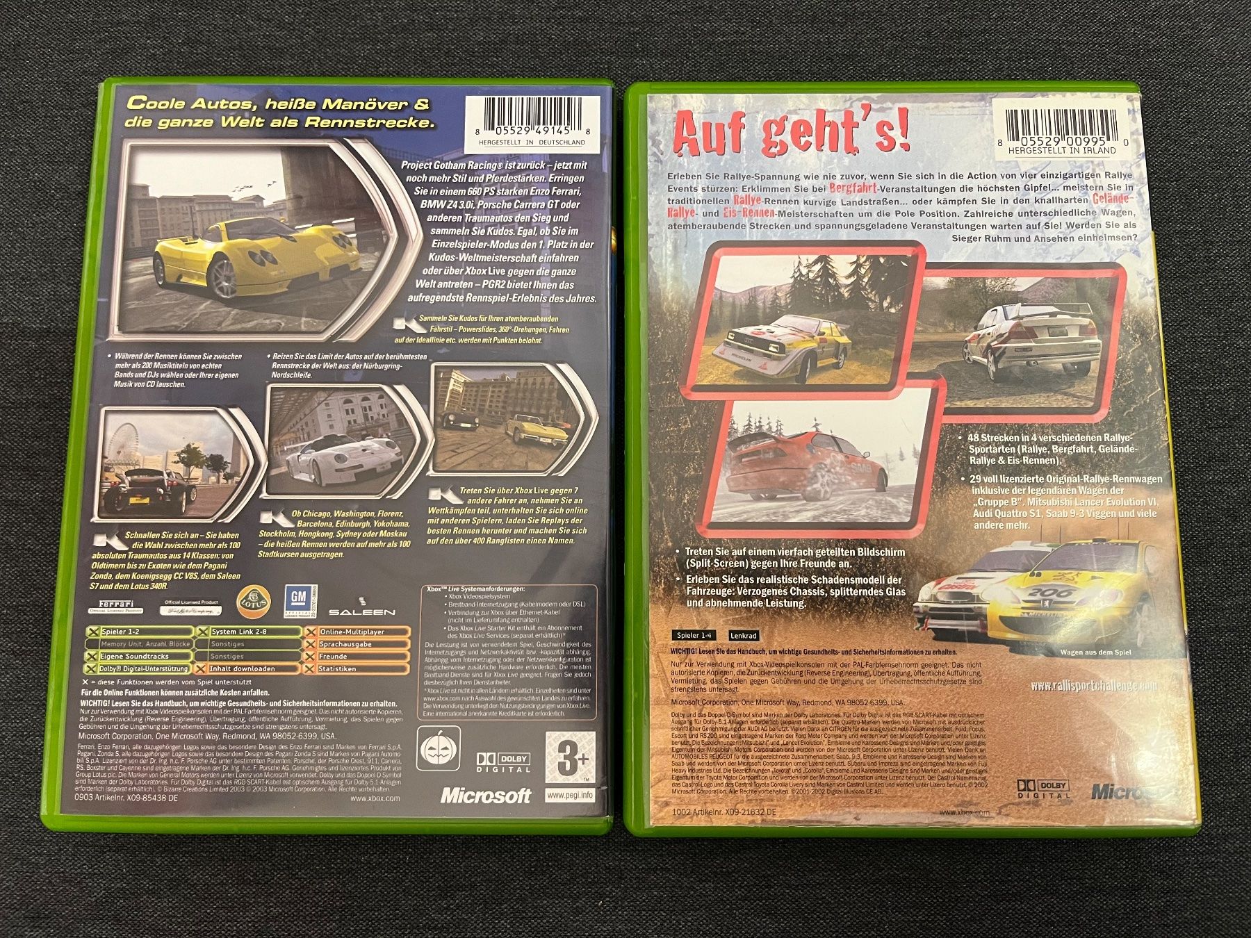 Microsoft Spiele: Xbox Rennspiele Bundle: Project Gotham Racing 2 & Rally – Gebraucht aus Thalwil von ranx 2