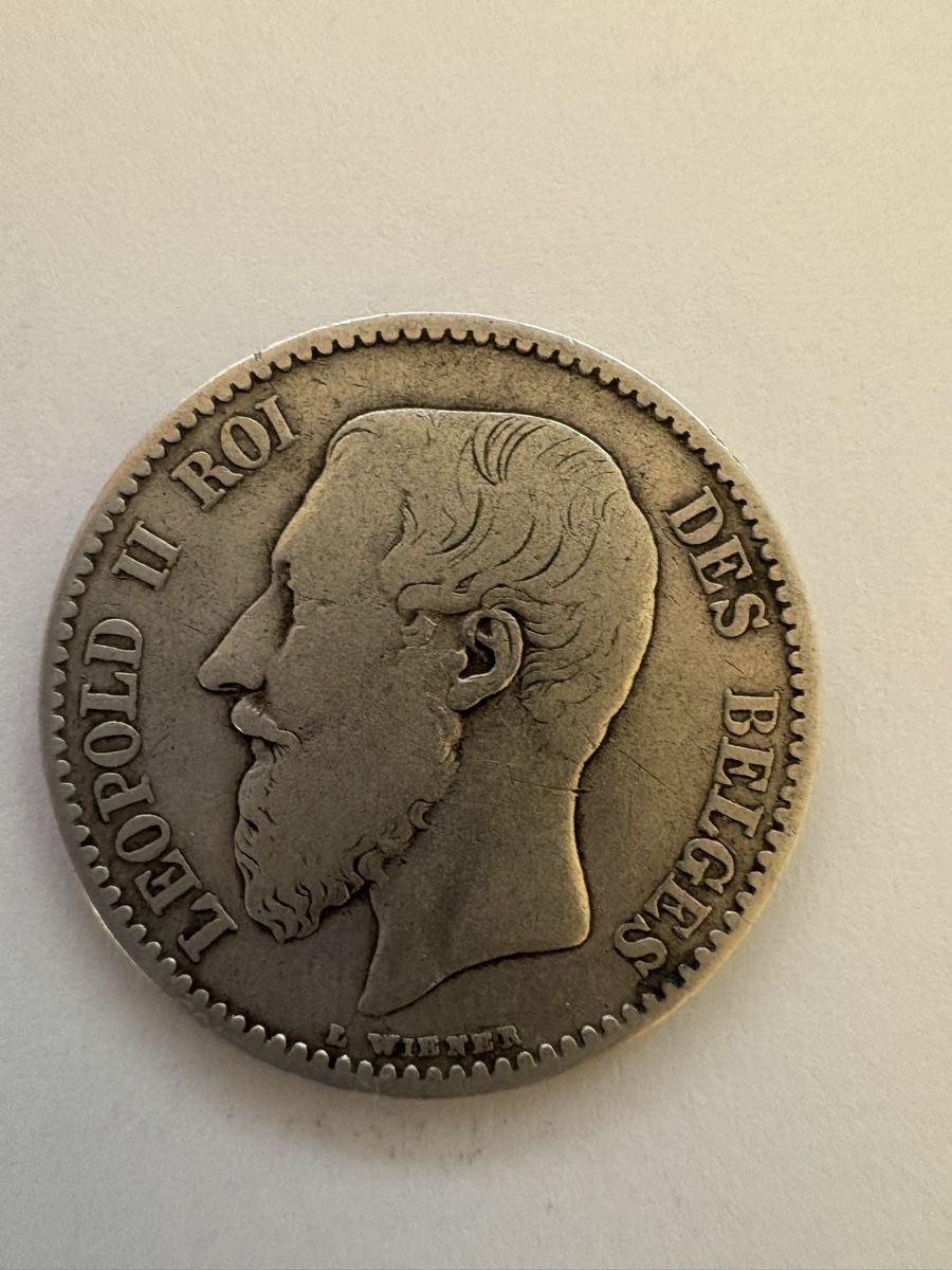 Alle Münzen: 1franc aus Belgien  – Gebraucht aus Murten von Tzaugg 1